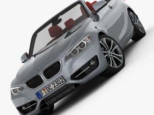 bmw 2 series f23 convertible 2015 3Dモデル