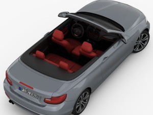 bmw 2 series f23 convertible 2015 3Dモデル