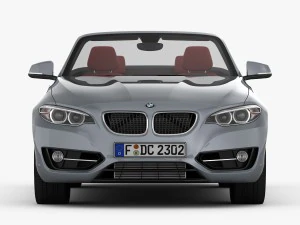 bmw s&eacute;rie 2 f23 convers&iacute;vel 2015 Modelo 3D