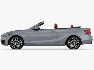 bmw 2 series f23 convertible 2015 3Dモデル