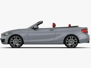bmw s&eacute;rie 2 f23 convers&iacute;vel 2015 Modelo 3D