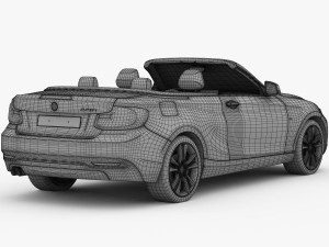 bmw 2 series f23 convertible 2015 3Dモデル