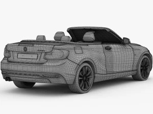 bmw s&eacute;rie 2 f23 convers&iacute;vel 2015 Modelo 3D