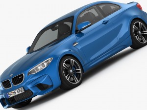 bmw m2 2016 Modèle 3D