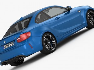 bmw m2 2016 Modèle 3D