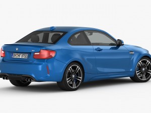 bmw m2 2016 Modèle 3D