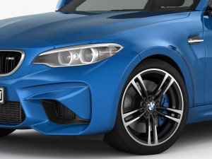 bmw m2 2016 Modèle 3D