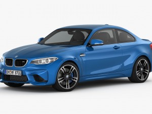 bmw m2 2016 Modèle 3D