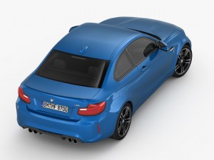 bmw m2 2016 Modèle 3D