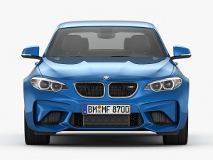 bmw m2 2016 Modèle 3D