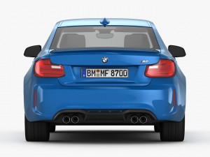 bmw m2 2016 Modèle 3D