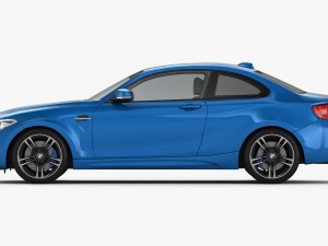 bmw m2 2016 Modèle 3D