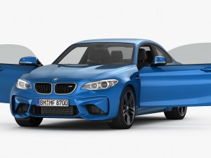bmw m2 2016 Modèle 3D