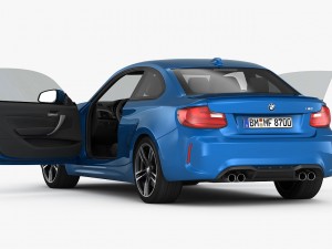 bmw m2 2016 Modèle 3D