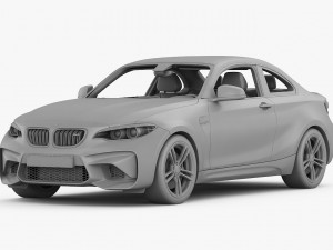 bmw m2 2016 Modèle 3D