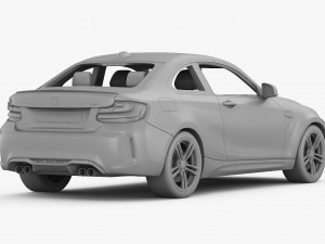 bmw m2 2016 Modèle 3D