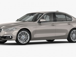 bmw 3-series luxury line 2016 Modèle 3D