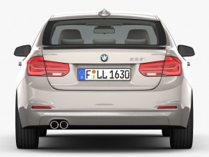 bmw 3-series luxury line 2016 Modèle 3D