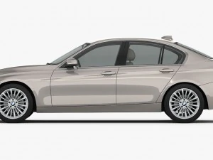 bmw 3-series luxury line 2016 3D Model