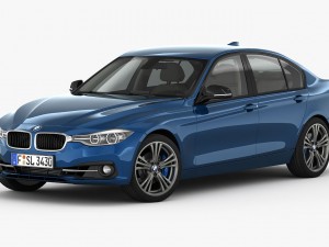 bmw 3-series sport line 2016 3D-Modell