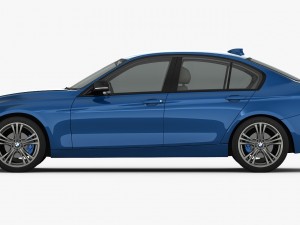 bmw 3-series sport line 2016 3D-Modell