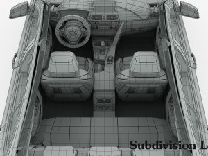 bmw 3-series sport line 2016 3D-Modell