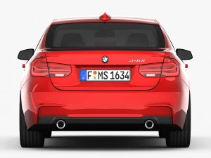 bmw 3-series m sport package 2016 3D Model