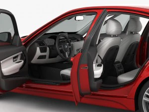 bmw 3-series m sport package 2016 3D Model