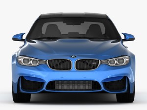 bmw m3 f80 2015 3Dモデル