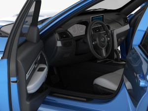 bmw m3 f80 2015 3Dモデル