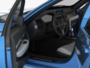bmw m3 f80 2015 3D Model