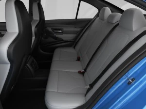 bmw m3 f80 2015 3D Model