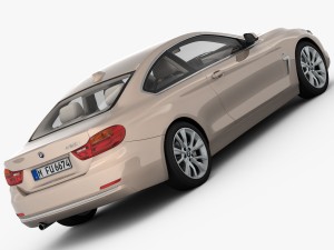 bmw 4 series f32 modern line 2014 Modèle 3D