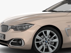 bmw 4 series f32 modern line 2014 Modèle 3D