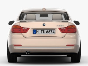 bmw 4 series f32 modern line 2014 Modèle 3D