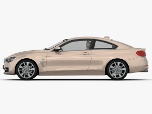 bmw 4 series f32 modern line 2014 Modèle 3D
