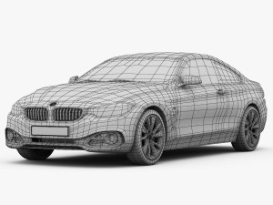 bmw 4 series f32 modern line 2014 Modèle 3D