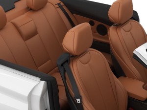 bmw 4 series convertible f33 2014 Modèle 3D