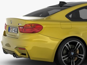 bmw m4 f82 2015 Model 3D