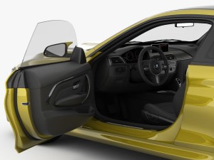 bmw m4 f82 2015 Model 3D