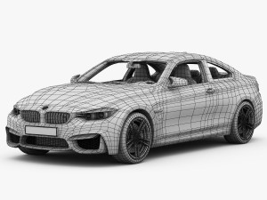 bmw m4 f82 2015 Model 3D