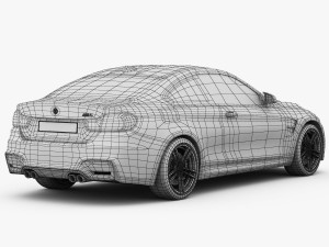 bmw m4 f82 2015 Model 3D