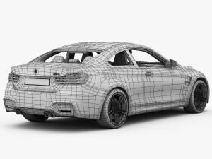 bmw m4 f82 2015 Model 3D