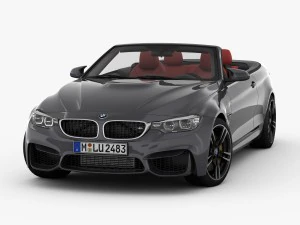 bmw m4 decappottabile f83 2015 Modello 3D