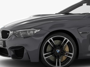 bmw m4 convertible f83 2015 Model 3D