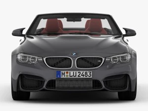 bmw m4 decappottabile f83 2015 Modello 3D