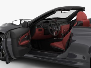 bmw m4 convertible f83 2015 Model 3D
