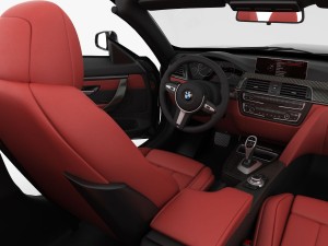bmw m4 convertible f83 2015 Model 3D