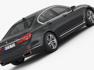 bmw 7-series 2016 3Dモデル