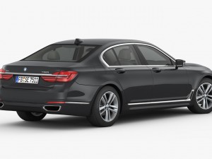 bmw 7-series 2016 3Dモデル